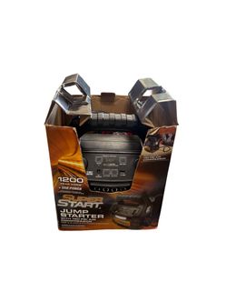 Super start Jump Starter With 150 Psi Air Compressor 1200 Peak Amps With USB