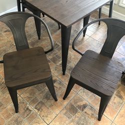 3pcs Bistro Set - Table and Two Chairs