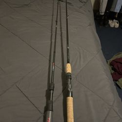Daiwa Northcoast And Lews Carbon Fire Bait casting Rods