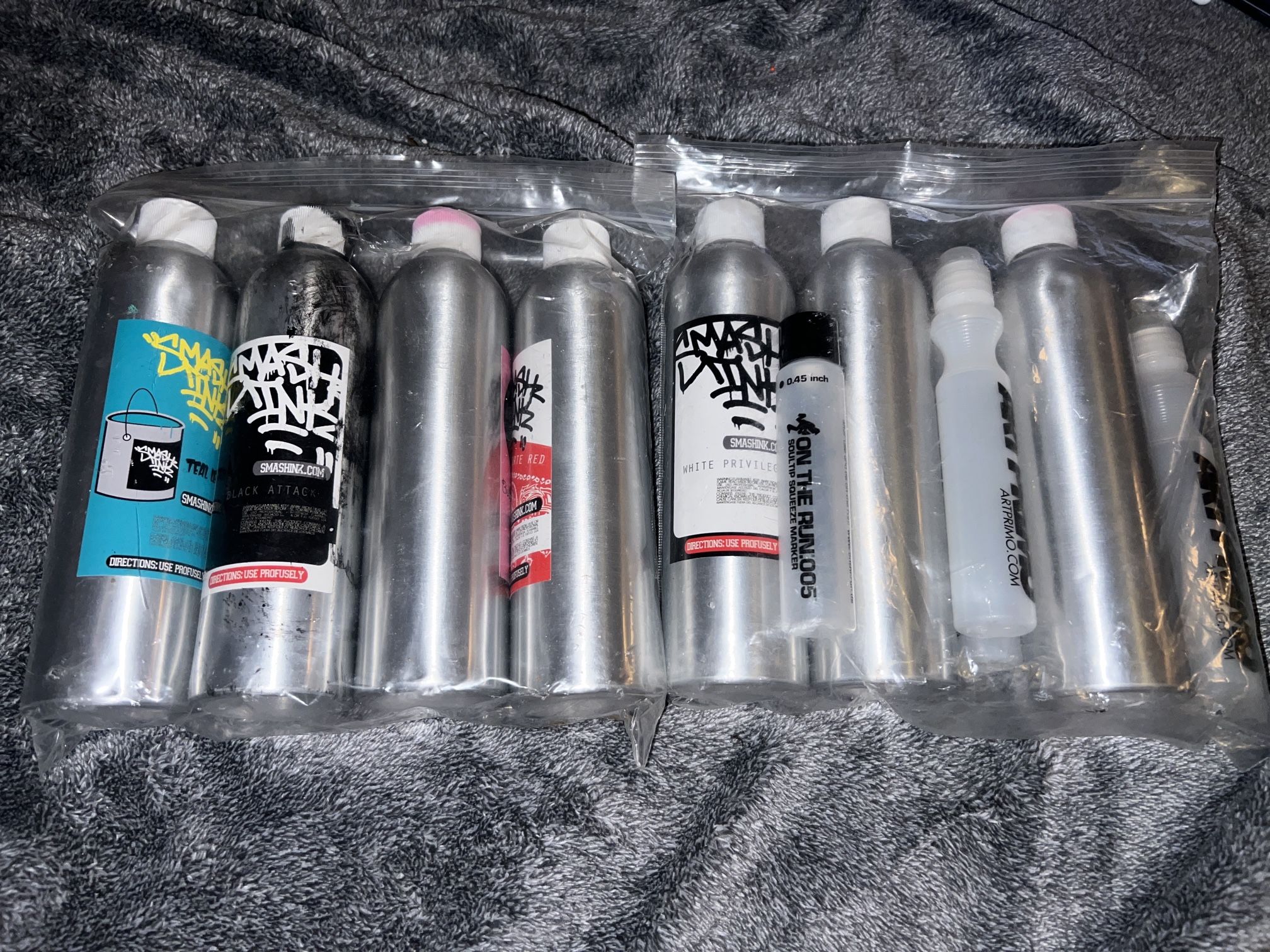 Acrylic Paint And Mops
