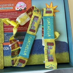 Weekend 2 Coachella Passes / Justin Bieber Concert Shuttle passes Included 