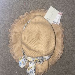 Kid Girls Beach Hat