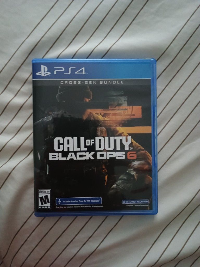 PS4 Call Of Duty Black Ops 6