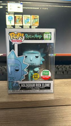 Hologram Rick clone