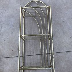 Metal Gold Shelf