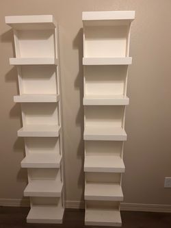 Shelves white