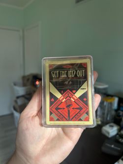 led zeppelin playing cards
