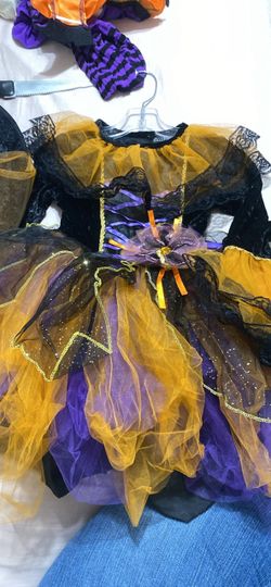 Witch Costume for little girl size 5/6T