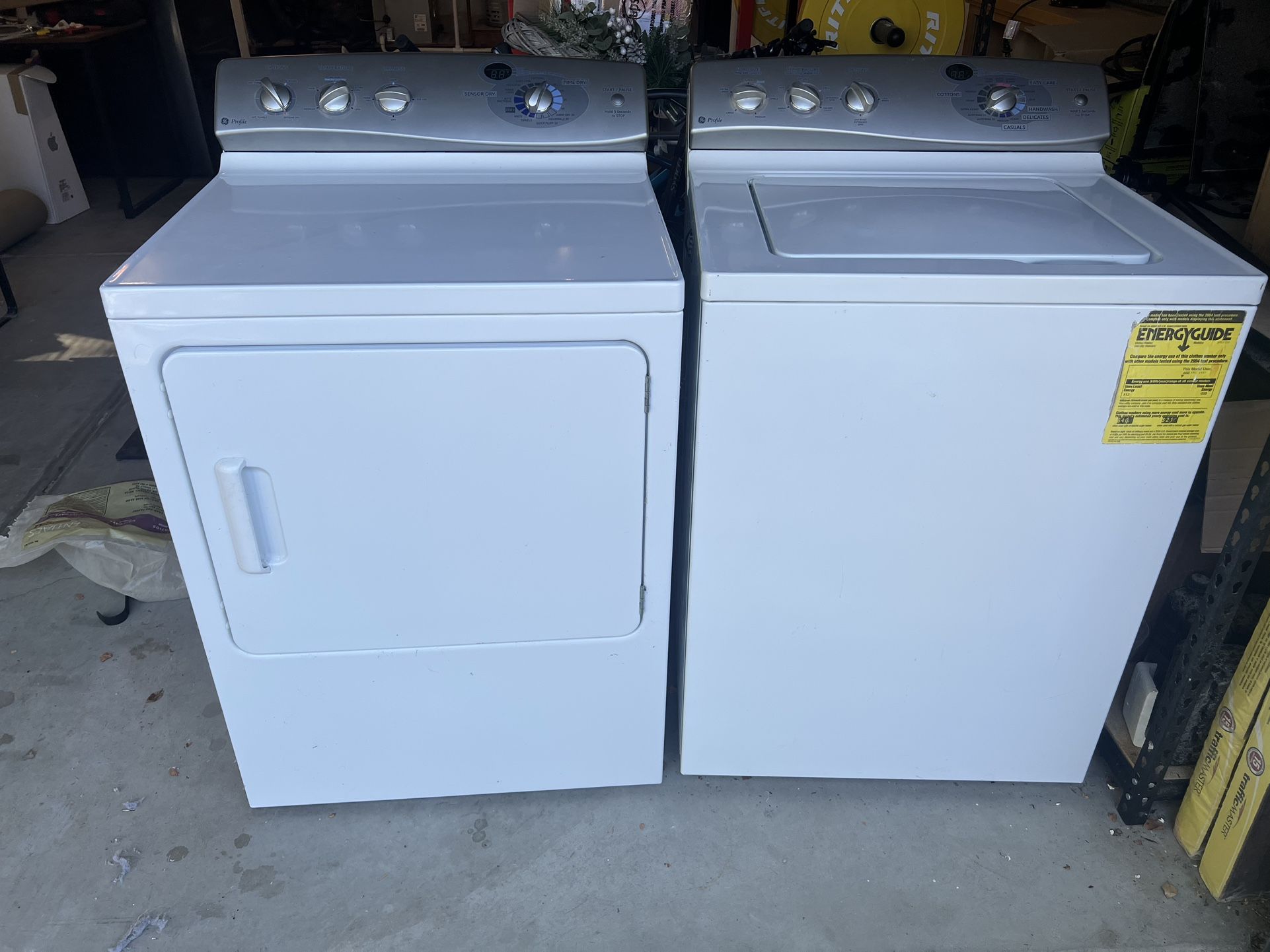 Dryer and Washer