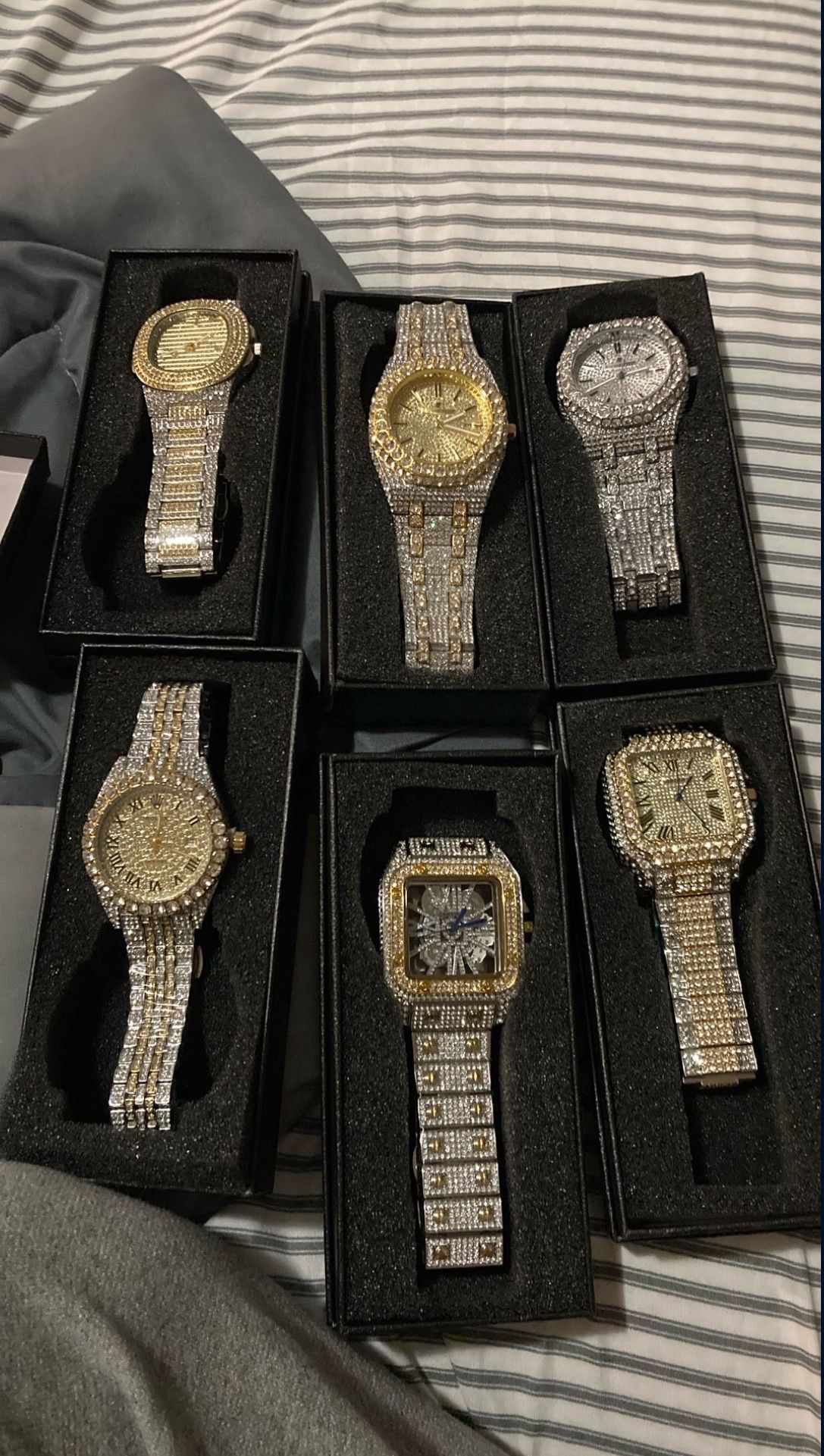 Moissanite VVS Watch’s + Pass Tester