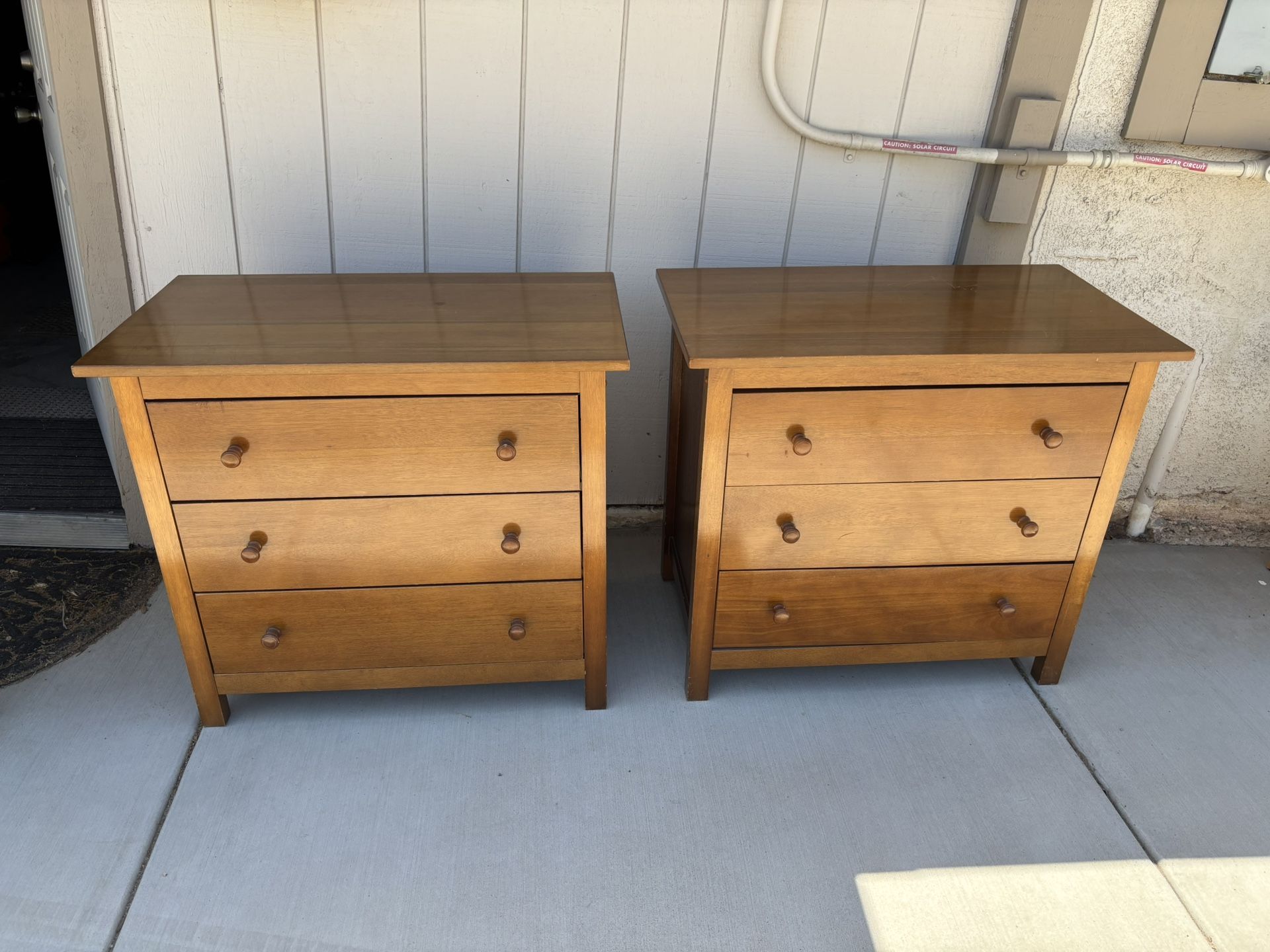 Two Bedside Tables , Drawers, Dressers
