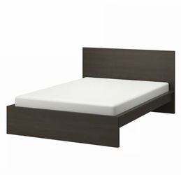 IKEA Malm Full size Bed Frame w/Slatted Bed Base