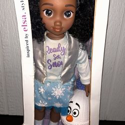 Disney ILY 4ever 18" Brunette Elsa Inspired Fashion Doll