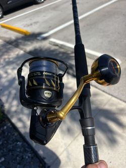 PENN Slammer IV + Star Rods Plasma II Fishing Combo
