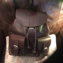 New Leather Backpack 