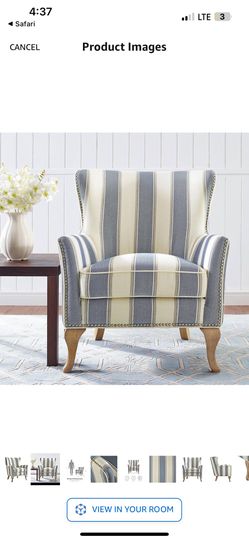 Couch / Sofa Chair Dorel Living Reva Accent Chair Blue