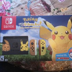 Nintendo Switch Console Let’s Go Pikachu! Edition