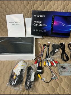 2 Din Car Stereo GPS Sat Nav Android 12 for Ford.