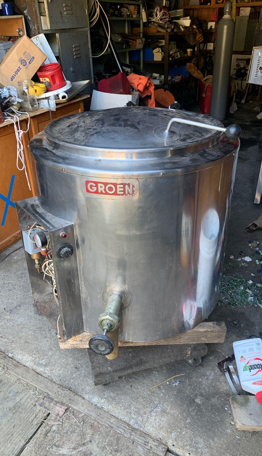 Grown Water Jacket Steam Kettle