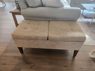 Bench with storage