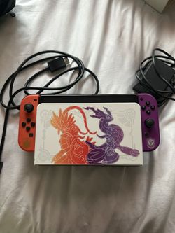 Nintendo Switch Oled Pokémon Scarlet & Violet Edit