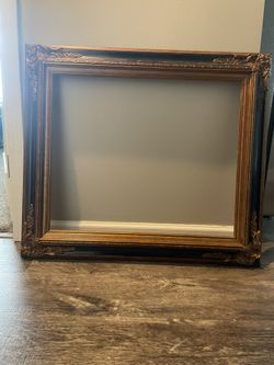 Antique Gold Wooden Large Frame For Canvas Oil Painting