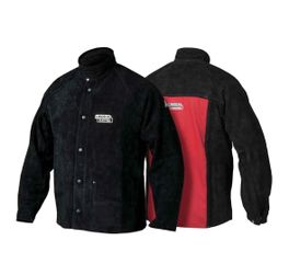 Lincoln Electric Heavy Duty Leather Welding Jacket X-Large New With Tags