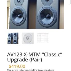 AV-123 Speakers 