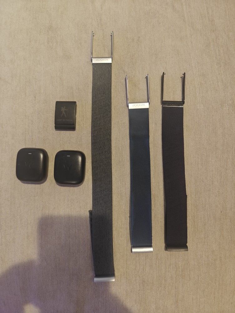 Whoop 4.0 Sensor With 3 Bands & 2 Chargers