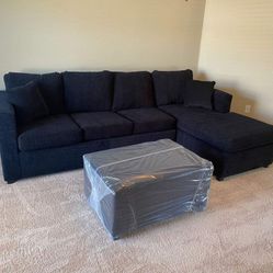 Sectional With Ottoman Brand New ¡¡NOW IN STOCK!!