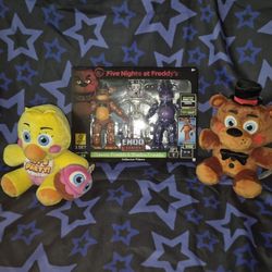 Five Nights At Freddys ENDO SERIES classic FREDDY and Shadow Freddy
