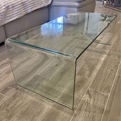 ALL CLEAR tempered glass COFFEE TABLE 😍😍 FAST DELIVERY!! 🚚 