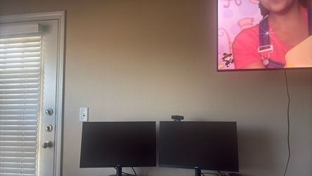 2 24” Philips monitors brand new