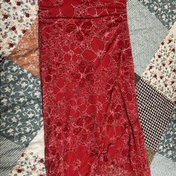 Red Vintage Dress 