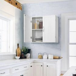 White Wall Cabinet 592822