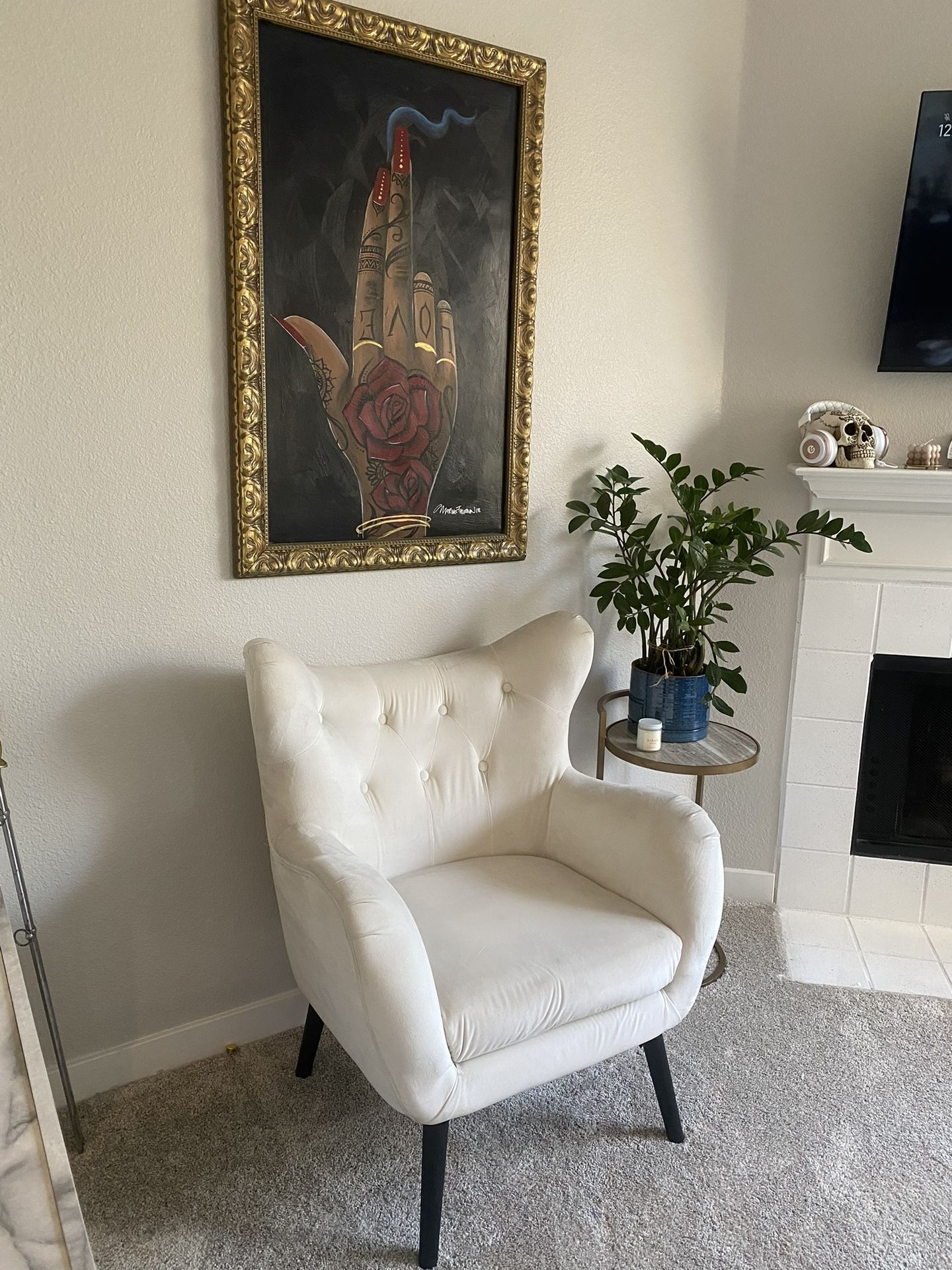 Wayfair Velvet Chair