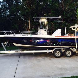 23’ Key west   Blue Water  250 Yamaha 