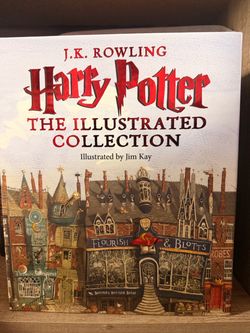 Harry Potter Illustrated Collection Books 1–3 – Hardcover Boxed Set