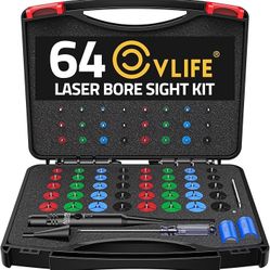 The CVLIFE upgraded set includes 64 adapters designed for improved precision and compatibility with calibers ranging from >a