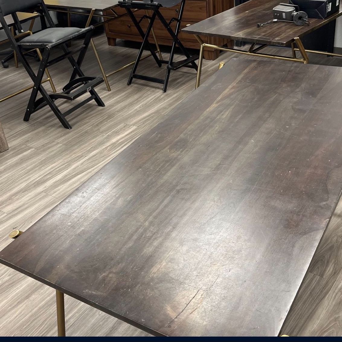 Used Crate And Barrel Cb2 Solid Wood Work Desk $79