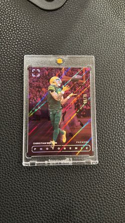 2024 Panini Photogenic Christian Watson Purple parallel