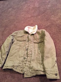 Crazy 8 heavy jacket/size 7-8 boys