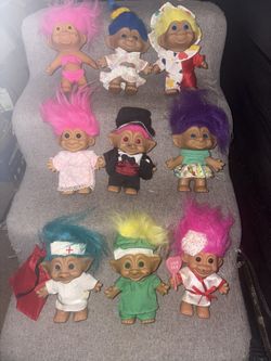 Vintage Early 90’s Russ Troll Dolls (35+ Dolls) Rare Toys