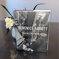 Bernice Abbott “Changing New York” Photography Book