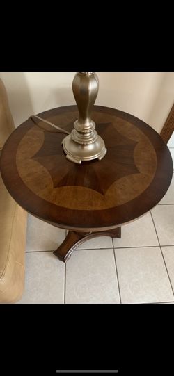 Round Solid Wood Table