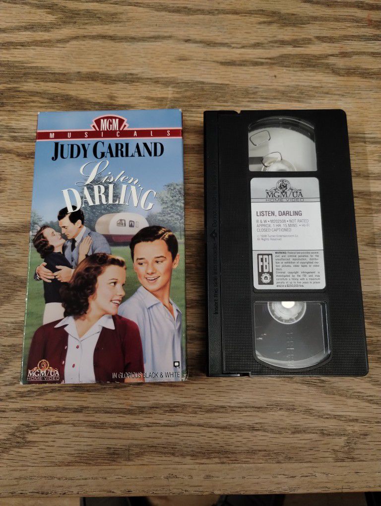 Listen Darling VHS