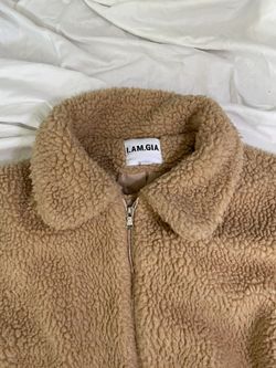 I.AM.GIA BEIGE TEDDY JACKET