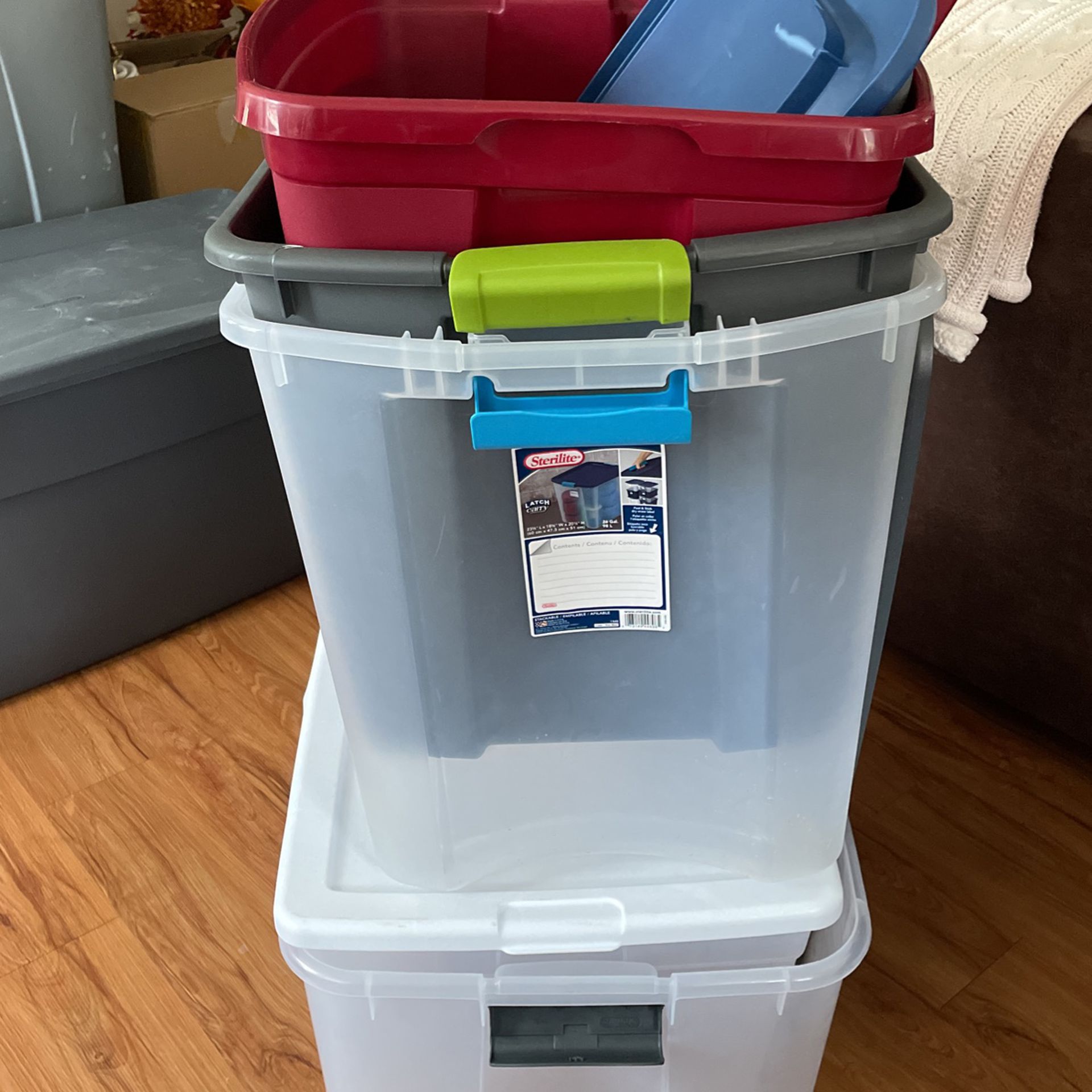 Plastic Totes/Bins For Sale