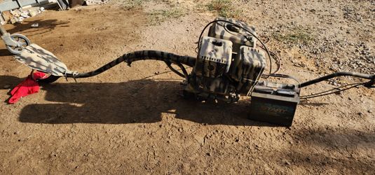 Predator 459cc motor with a Twister XL mud skipper kit
