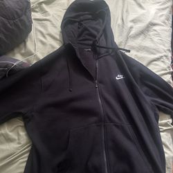 Nike zipup black